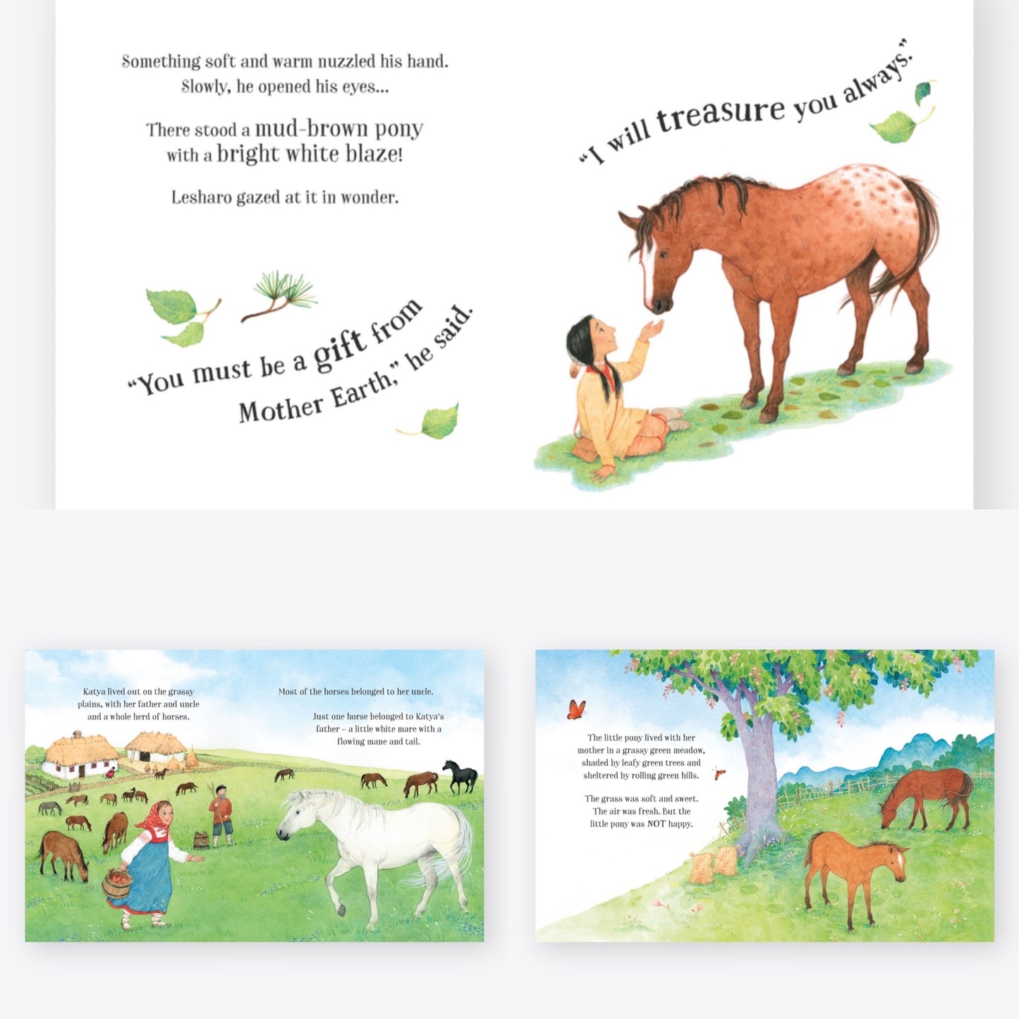 Stories of horses and ponies for little children