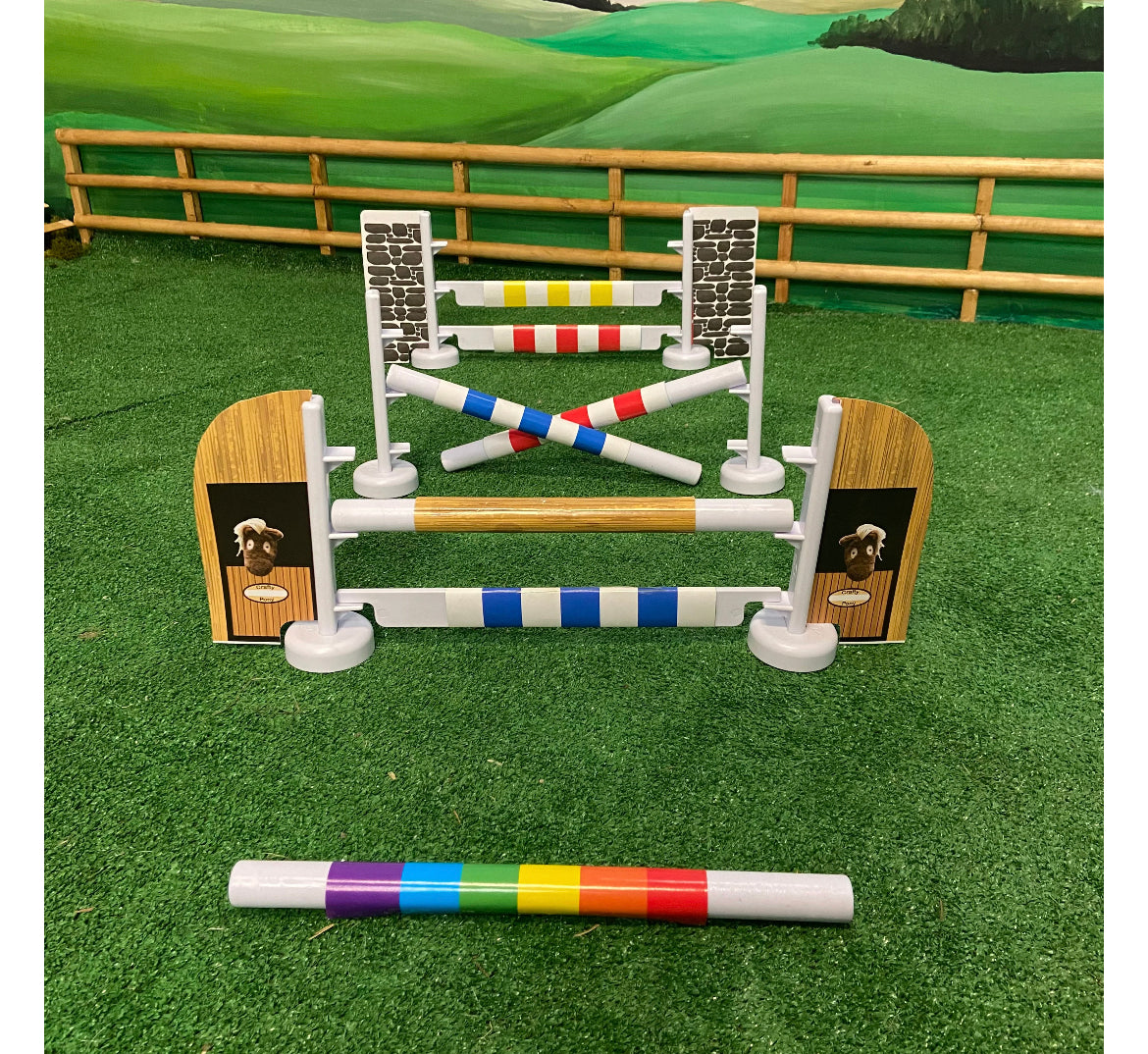 Crafty ponies show jumps *new set*