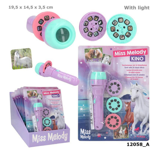 Miss melody torch with visual effects