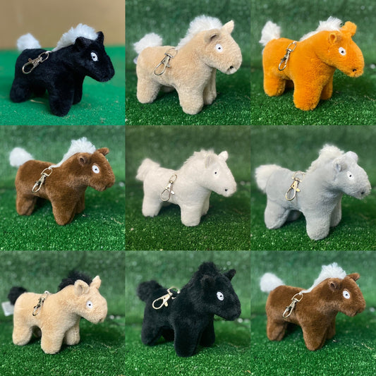 Crafty ponies keyrings