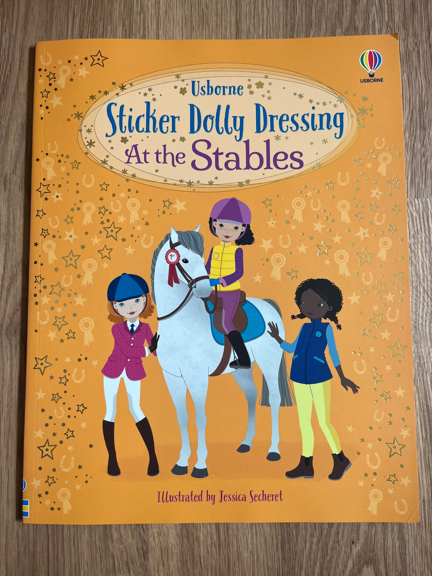 Usborne - sticker dolly dressing at the stables