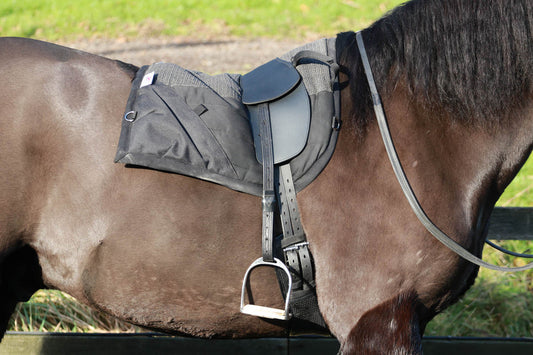 TCS - Synthetic Black Vegan Total Contact Saddle